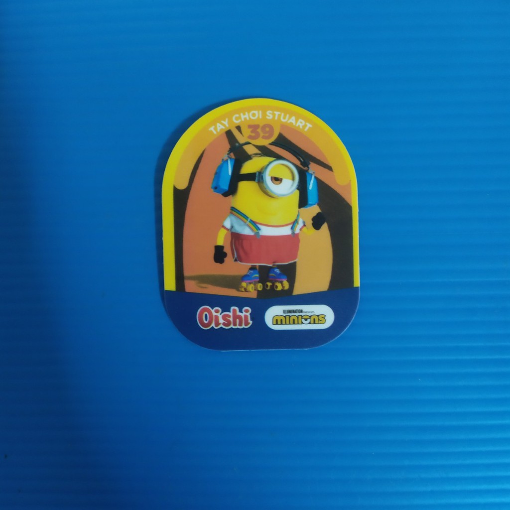 [Một thẻ] Thẻ bài Oishi Minions mùa bắp ngô ngọt : Thẻ đơn nhân vật minion 2nd không seal : Tổng hợp 2