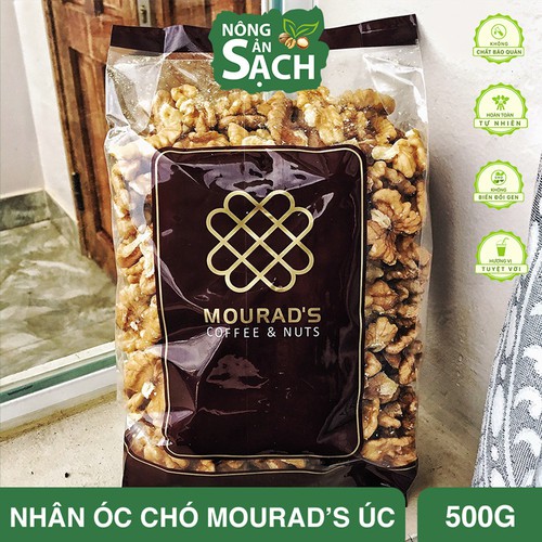 Nhân Hạt Óc Chó Mourad's Úc túi 500g