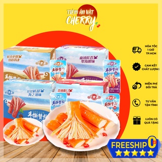 THANH CUA tẩm sốt siêu ngon ăn liền [Ăn Vặt Cherry]