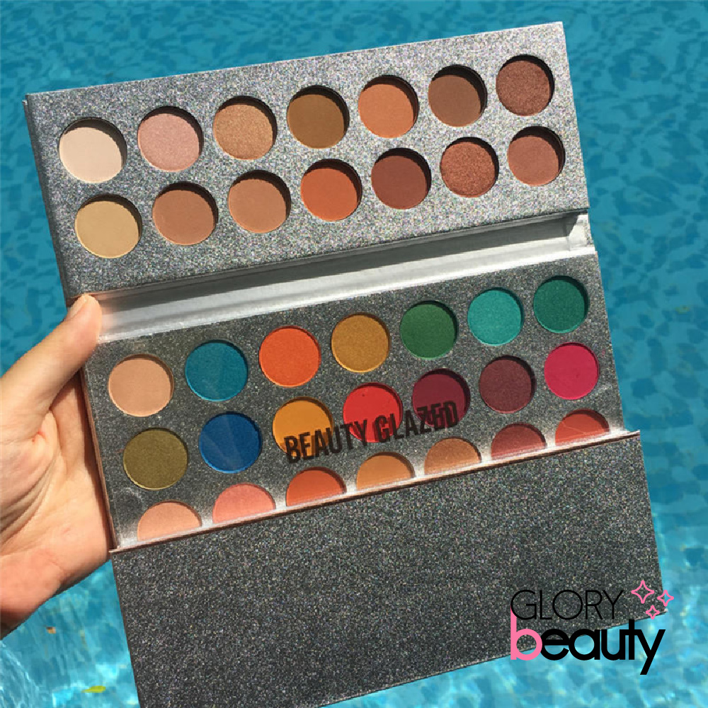 (Hàng Mới Về) Bảng Phấn Mắt Beauty Glazed 63 Màu Sắc Kết Hợp Thời Trang | BigBuy360 - bigbuy360.vn