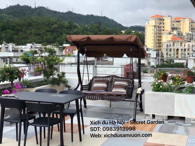 Xích đu nhập khẩu cao cấp kèm gối NK02