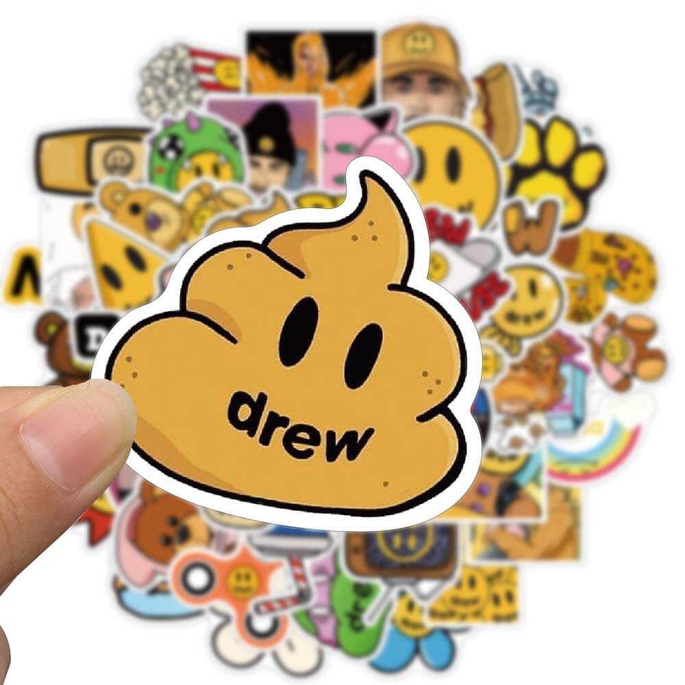 Sticker chống thấm nước dán mũ bảo hiểm, xe, laptop, điện thoại, đàn guitar