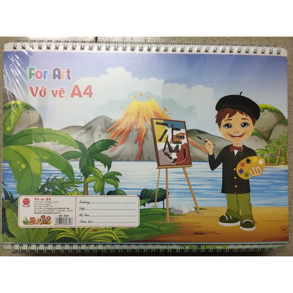 Vở vẽ A4 Hải Tiến, Vở Vẽ Học Sinh