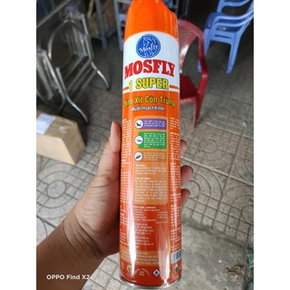 Bình xịt côn trùng Mosfly loại 600ML