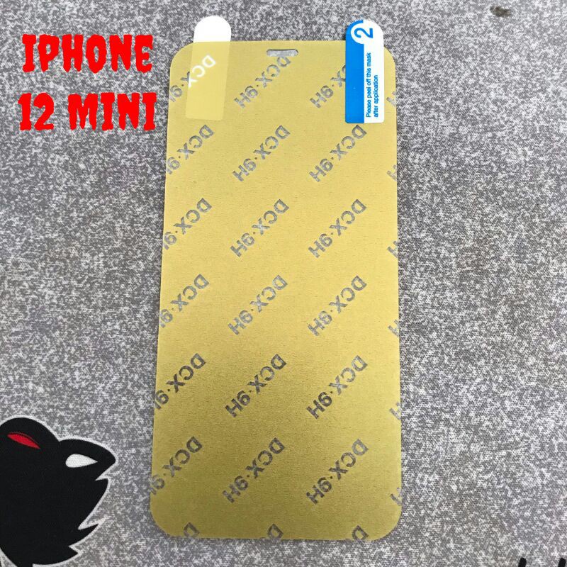 Dán màn hình Nano Siêu Dày và Dẻo. Cường Lực Dẻo Dành Cho Full Dòng Máy13 12 11 ProMax Xs Max X 8 7 Plus