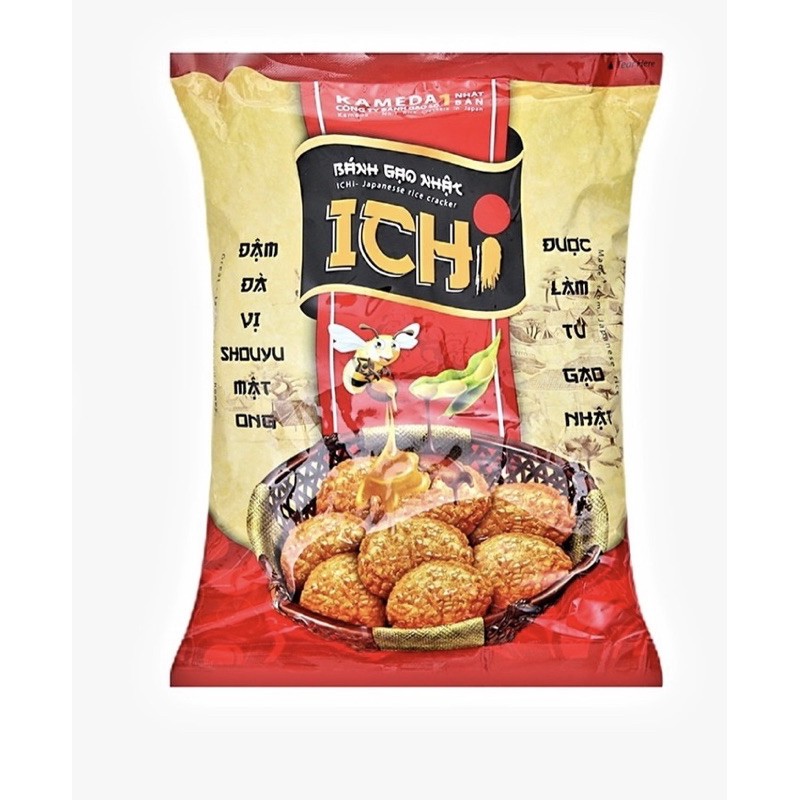 Bánh Gạo Nhật ICHI Vị Shouyu Mật Ong - 100gr