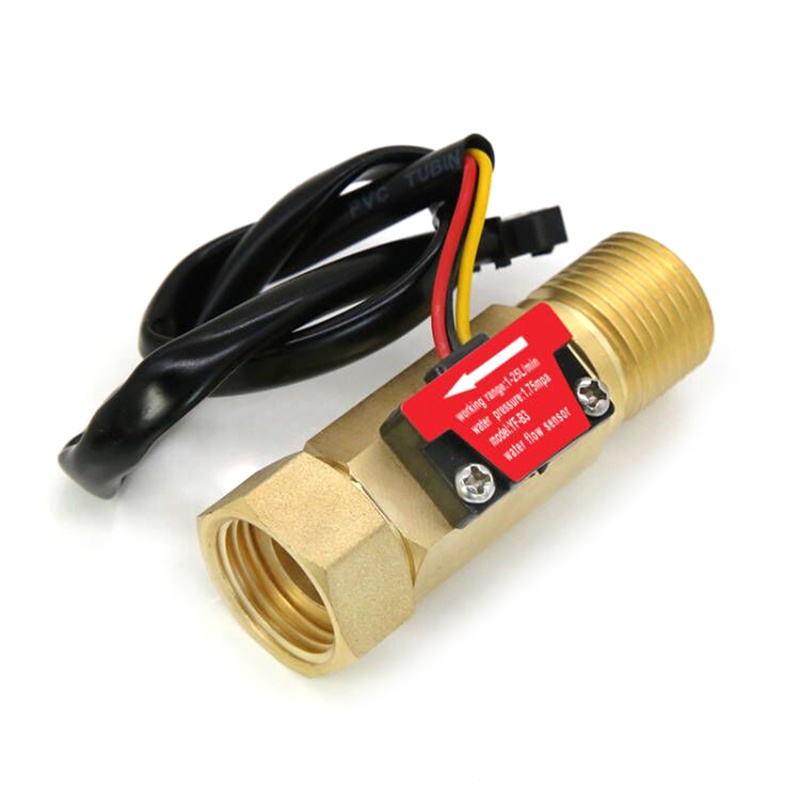 Cảm Biến Lưu Lượng Turbo Type DC5-18V Bằng Đồng Thau Chất Lượng Cao