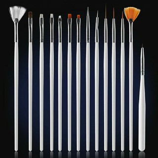 Dụng cụ vẽ móng - Bộ Cọ Làm Nail Cao Cấp