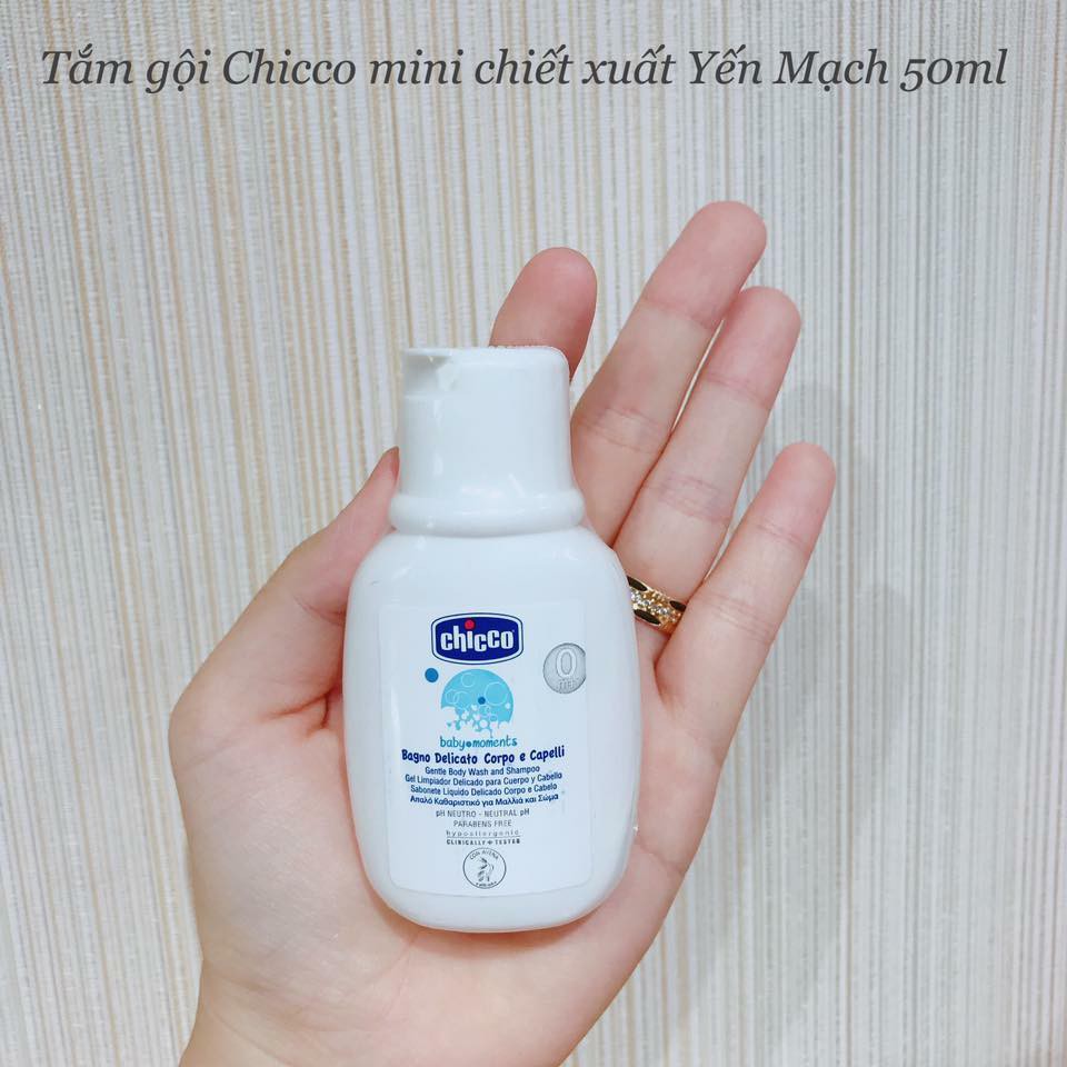 Tắm gội Chicco Yến Mạch