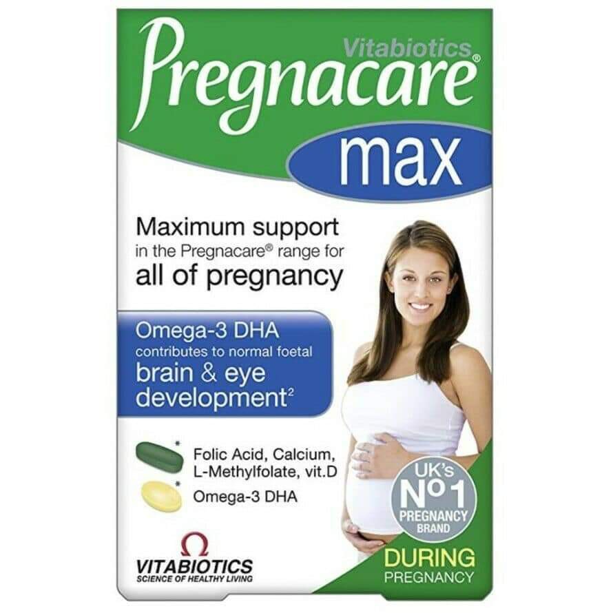 PREGNACARE MAX Vitamin tổng hợp cho mẹ bầu phụ nữ mang thai 84 viên
