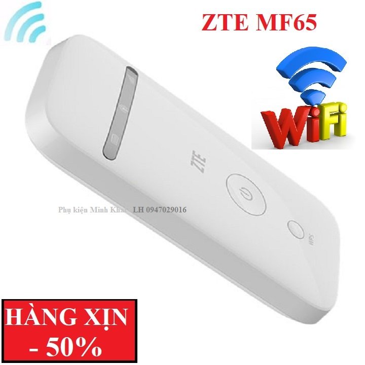 GIÁ SALE Bộ phát wifi 3G 4G MF65 Hàng Chính Hãng Cao Cấp kết nối nhiều thiết bị, chạy bằng pin, sóng cực khỏe