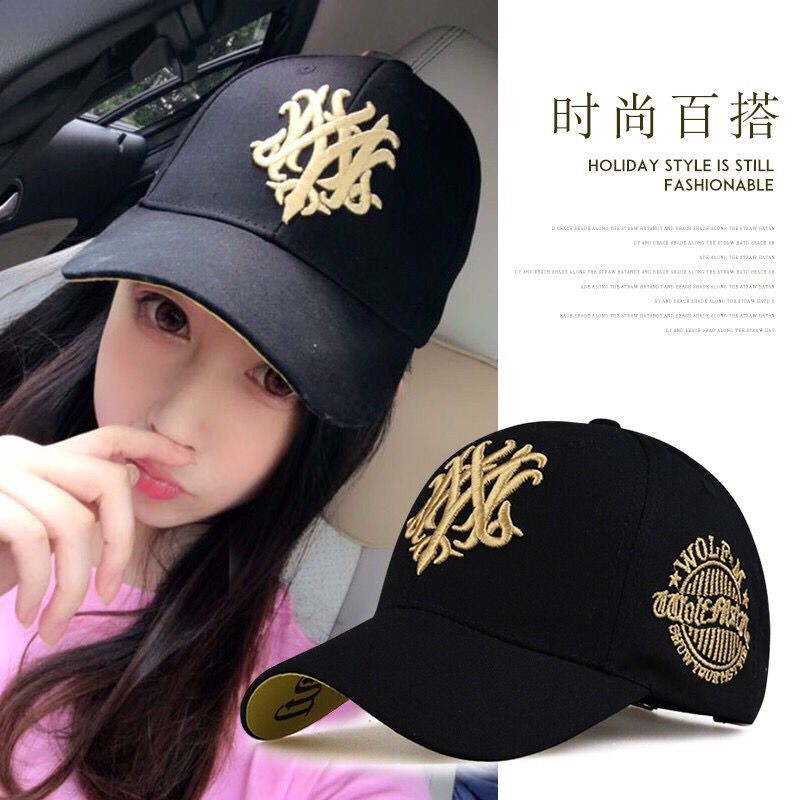 Mũ lưỡi trai họa tiết chữ sáng tạo thời trang cho nam nữ
