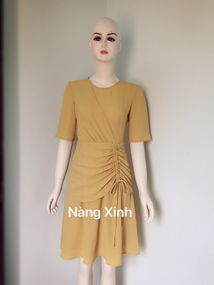 Đầm voan che bụng, che bắp tay