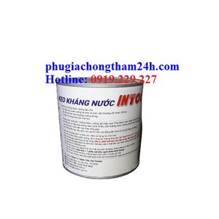 Keo kháng nước Intoc 0,7kg - keo chống thấm, trám vết nứt