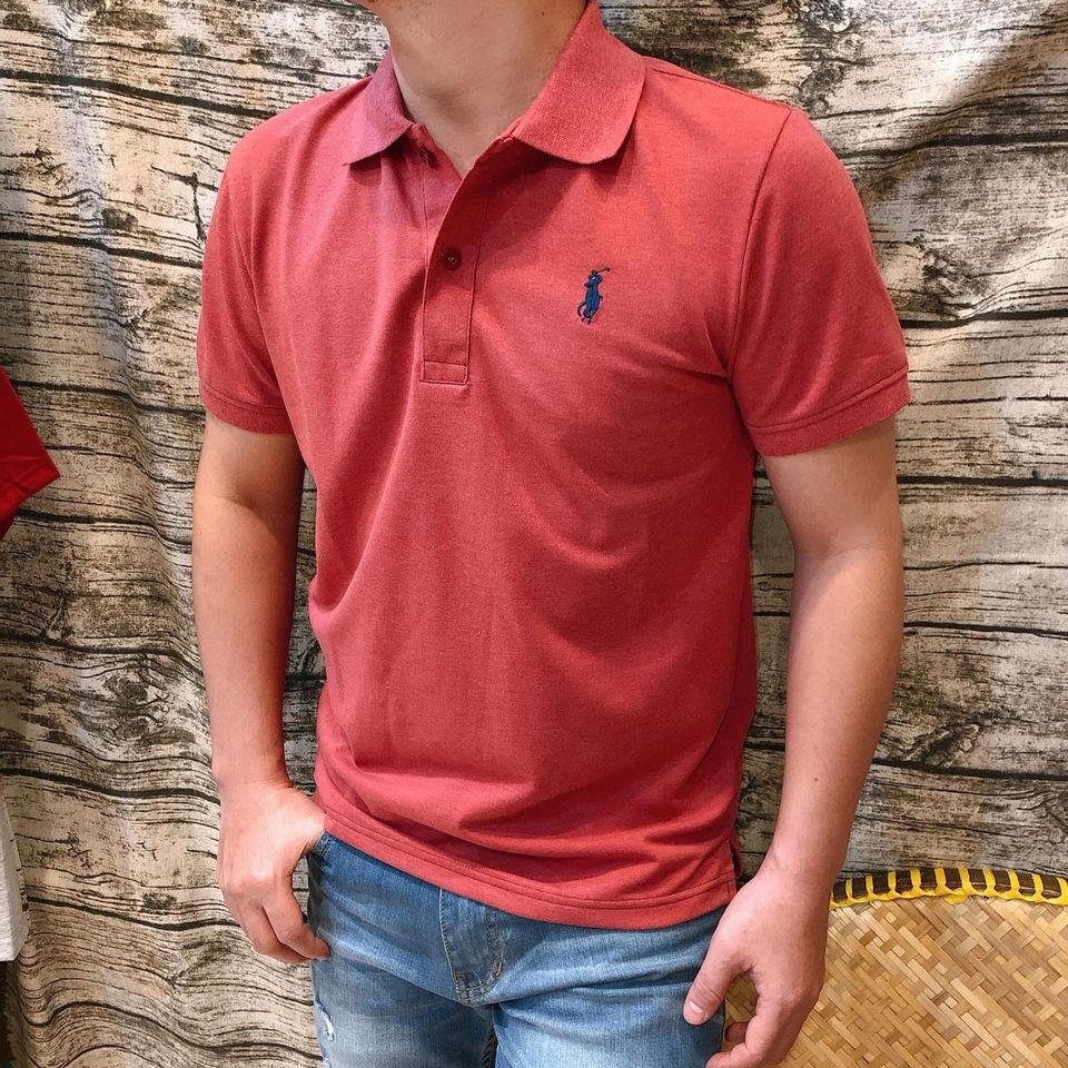 Áo Thun Polo Nam Có Cổ, Tay Ngắn PL005 - Chất Liệu Cotton Cá Sấu 100%, Form Suông Basic Thoáng Mát, Thoải Mái.