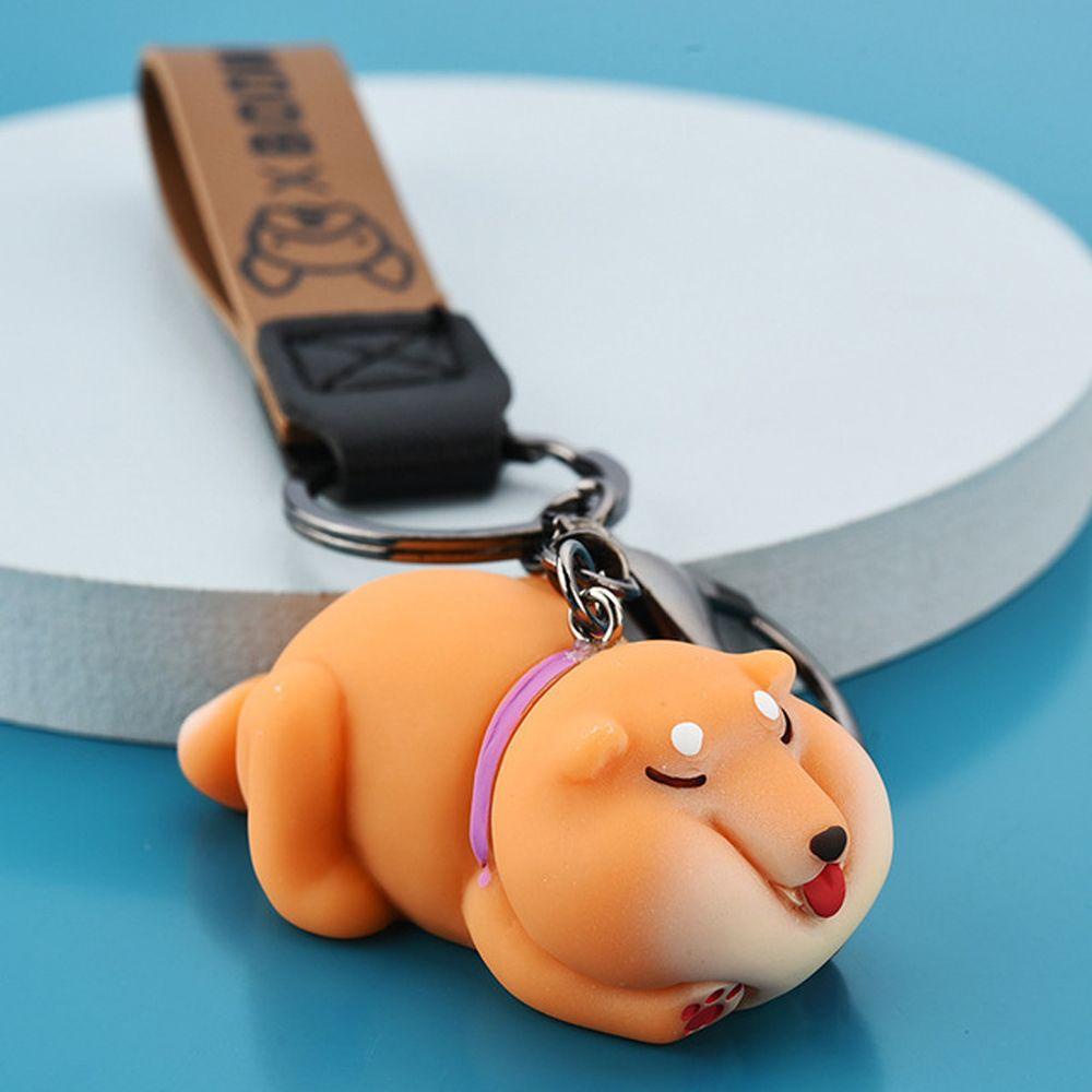 Móc Khóa Hình Chú Chó Shiba Inu Hoạt Hình Dễ Thương