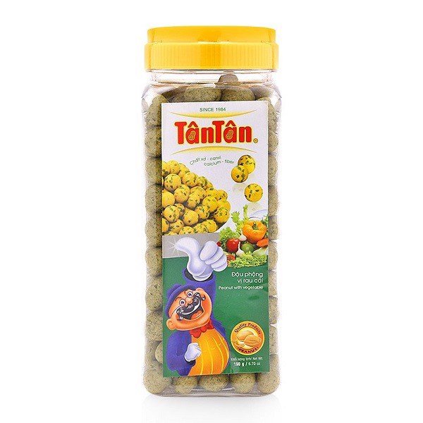 Đậu Phộng Vị Rau Cải Tân Tân 190g