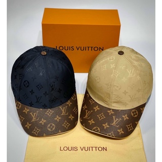 Mũ/nón lv vải lụa dập chữ lv chuẩn from hàng Fullbox.