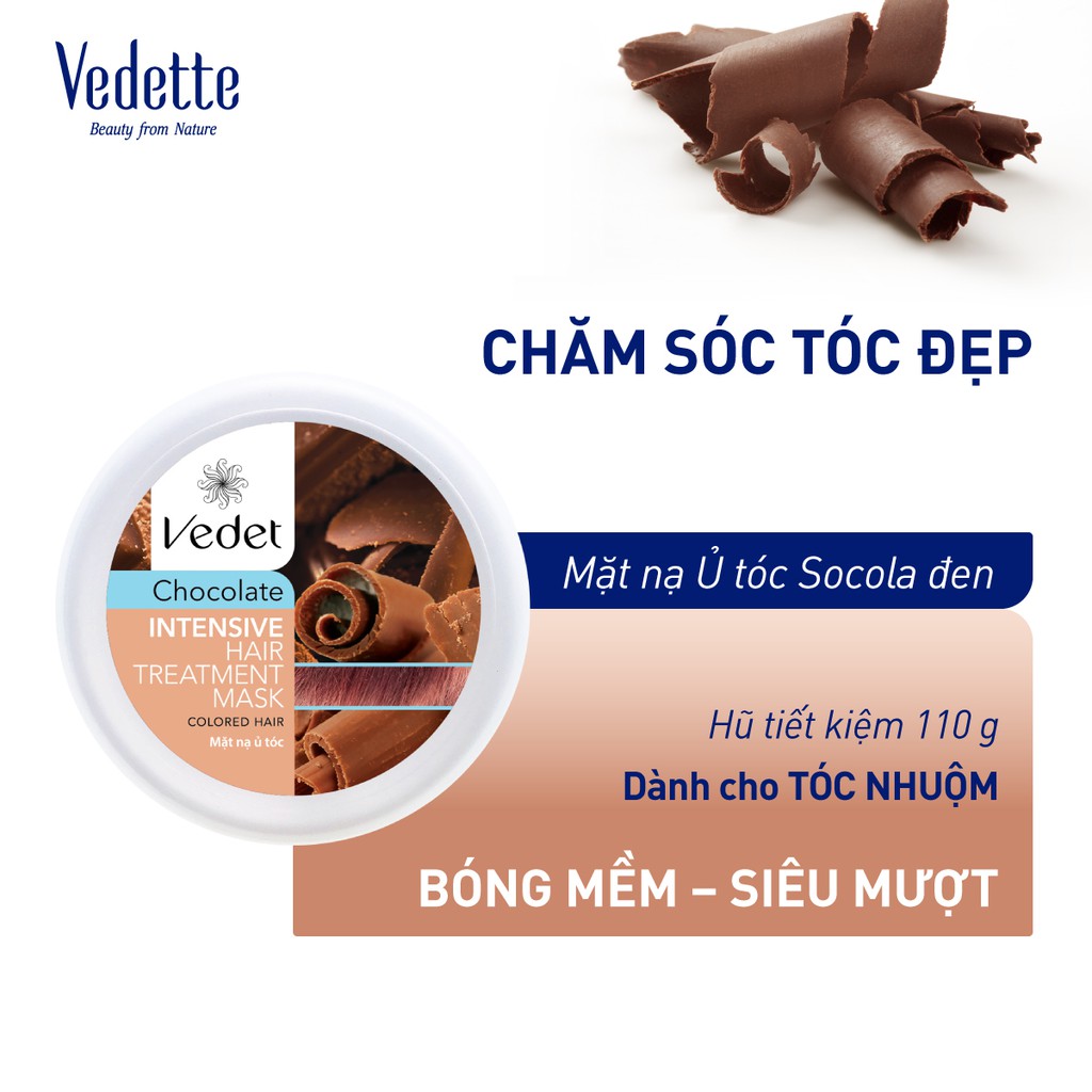 Mặt nạ ủ tóc Sôcôla Vedet 110g | BigBuy360 - bigbuy360.vn