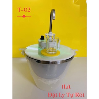 Bát ướp lạnh rượu - bình rót rượu tự động