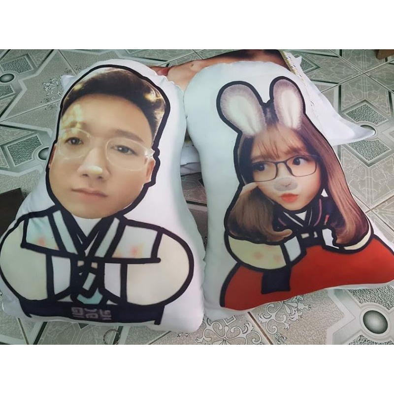 Gối chibi mini in theo yêu cầu