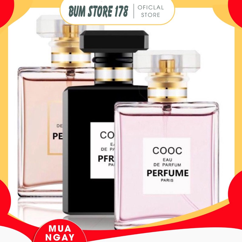 Nước Hoa Nữ Cooc Eau De Parfum Perfume Paris Cao Cấp 50ML Nội Địa Trung