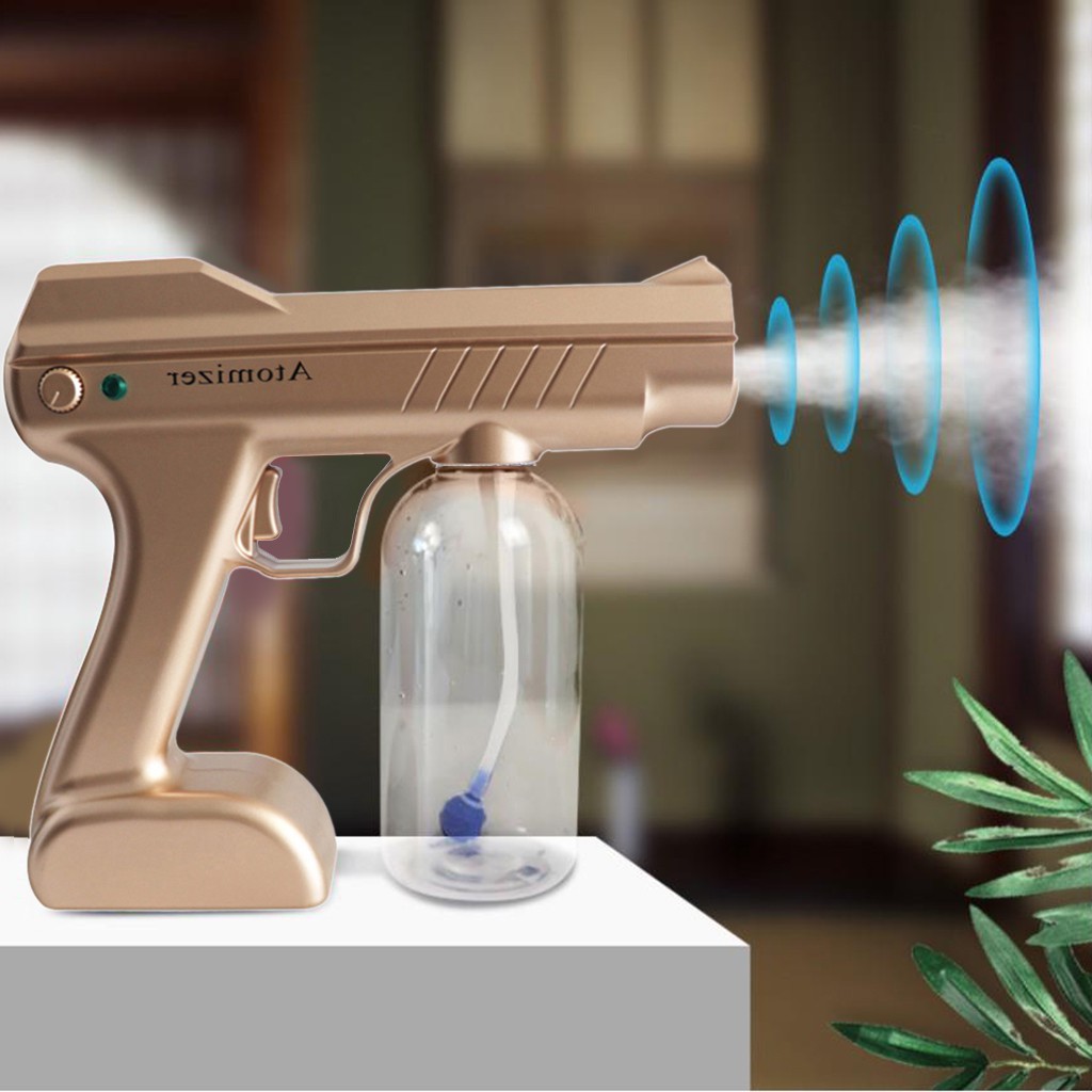 Súng Xịt Nước Nano Khử Trùng USB Trong Nhà Màu Trắng Dolity2