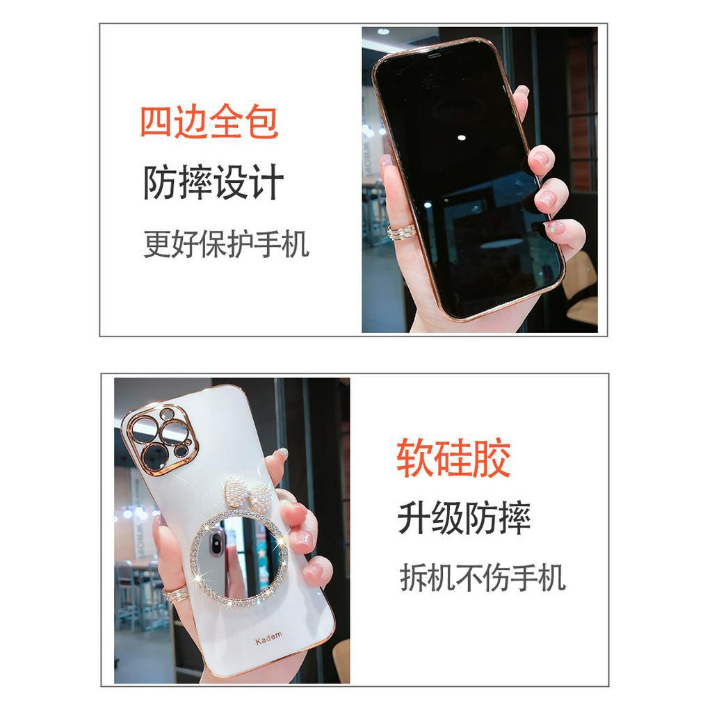 Ốp Điện Thoại Tráng Gương 6d Cho iPhone 6 plus 6s plus 7 plus 8 plus xs max xr 11 pro max 12 pro max 13 pro max 14 plus 14 pro max