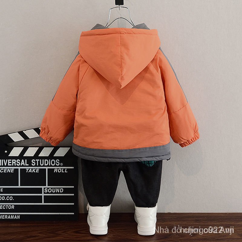 Cute Dinosaur Print Buoy Jacket For Boys