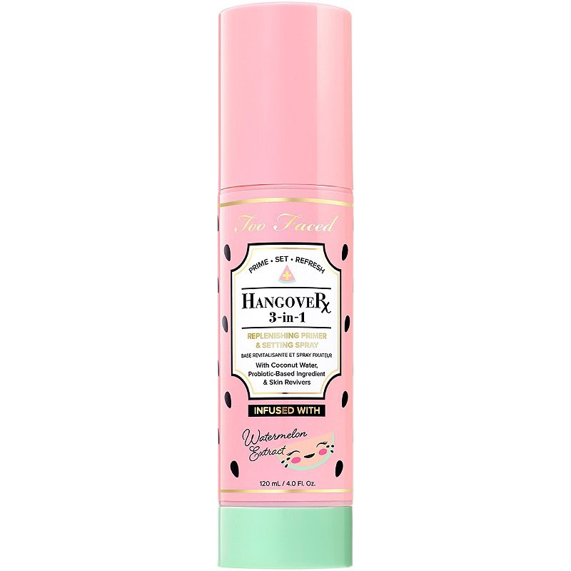 Xịt Lót Trang Điểm Too Faced - Hangover Replenishing Primer &amp; Setting Spray