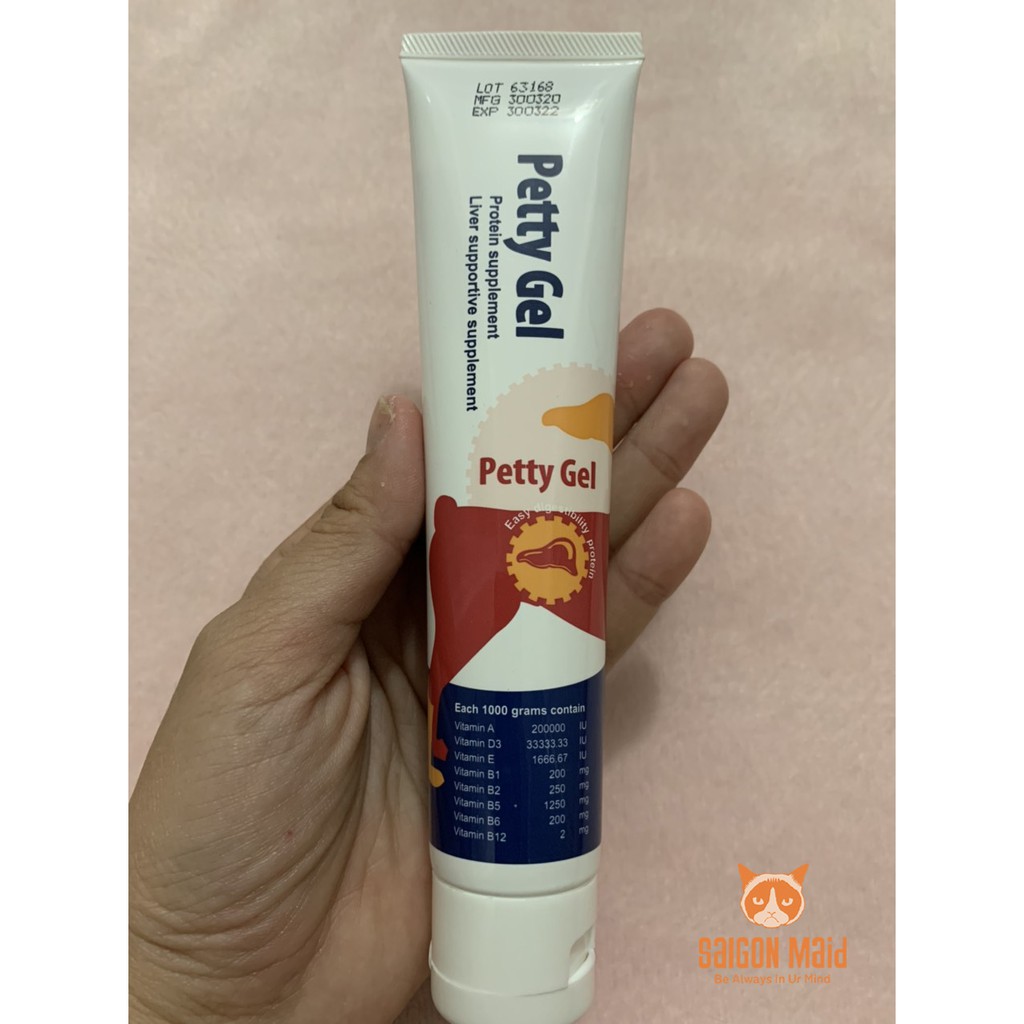 Gel ăn bổ sung chất dinh dưỡng cho chó mèo-Petty Gel