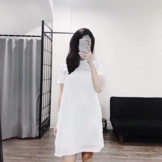 Váy voan hạt suông cực iêu