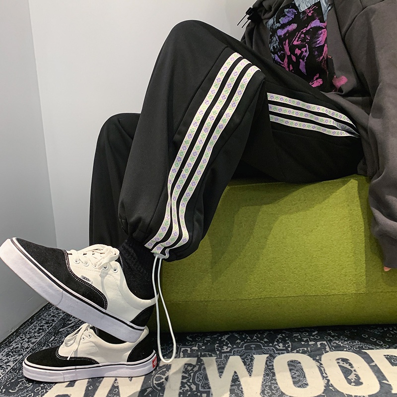 Quần dài nam ống rộng thời trang phong cách Nhật Bản