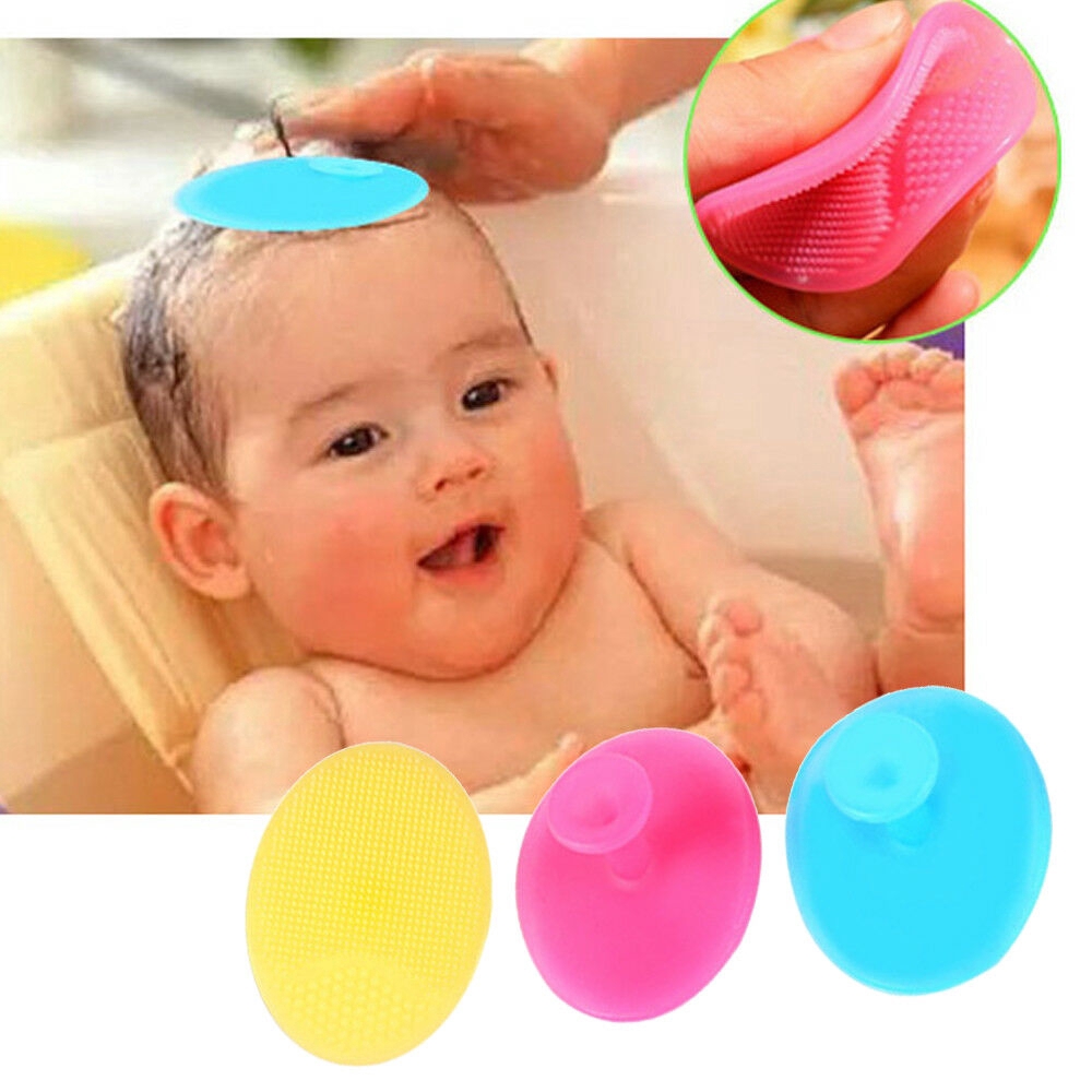 Bàn chải Silicone tẩy tế bào chết cho bé