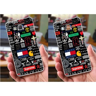 Ốp lưng Samsung J5 (dẻo viền trắng trong) - Brands