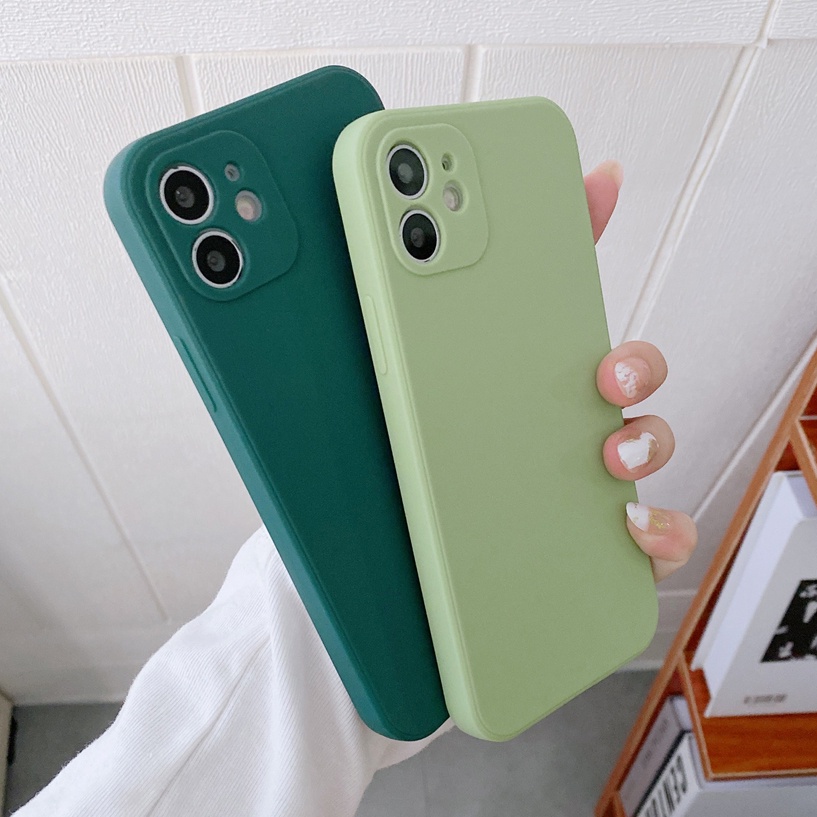 Ốp Điện Thoại Mềm Hình Vuông Cho Xiaomi Mi 8 9 SE Mi 9T 10 10T 11T 12 Pro Mi 10 11 12 Lite Mi 12 Ultra
