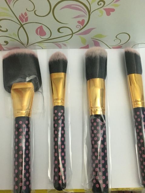 Tách set Bộ cọ 11 pc Pink-A-Dot Brush Set BH cosmetic