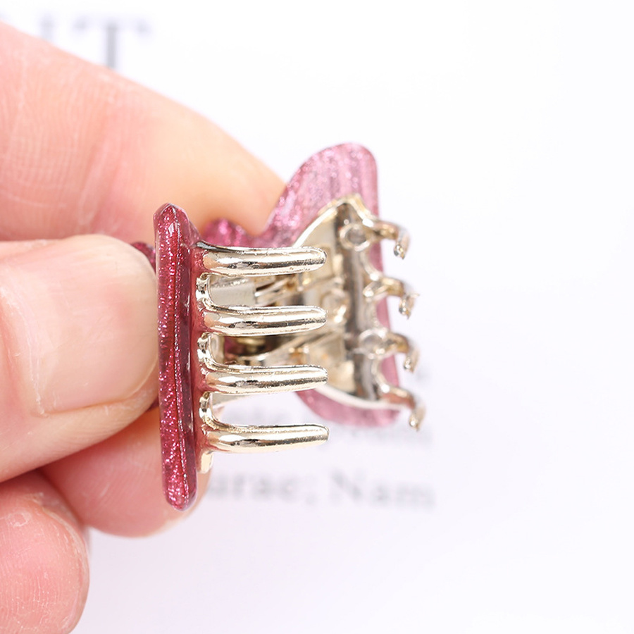 Kẹp Tóc Haimeikang Đính Sequin Lấp Lánh Phong Cách Hàn Quốc Cho Nữ