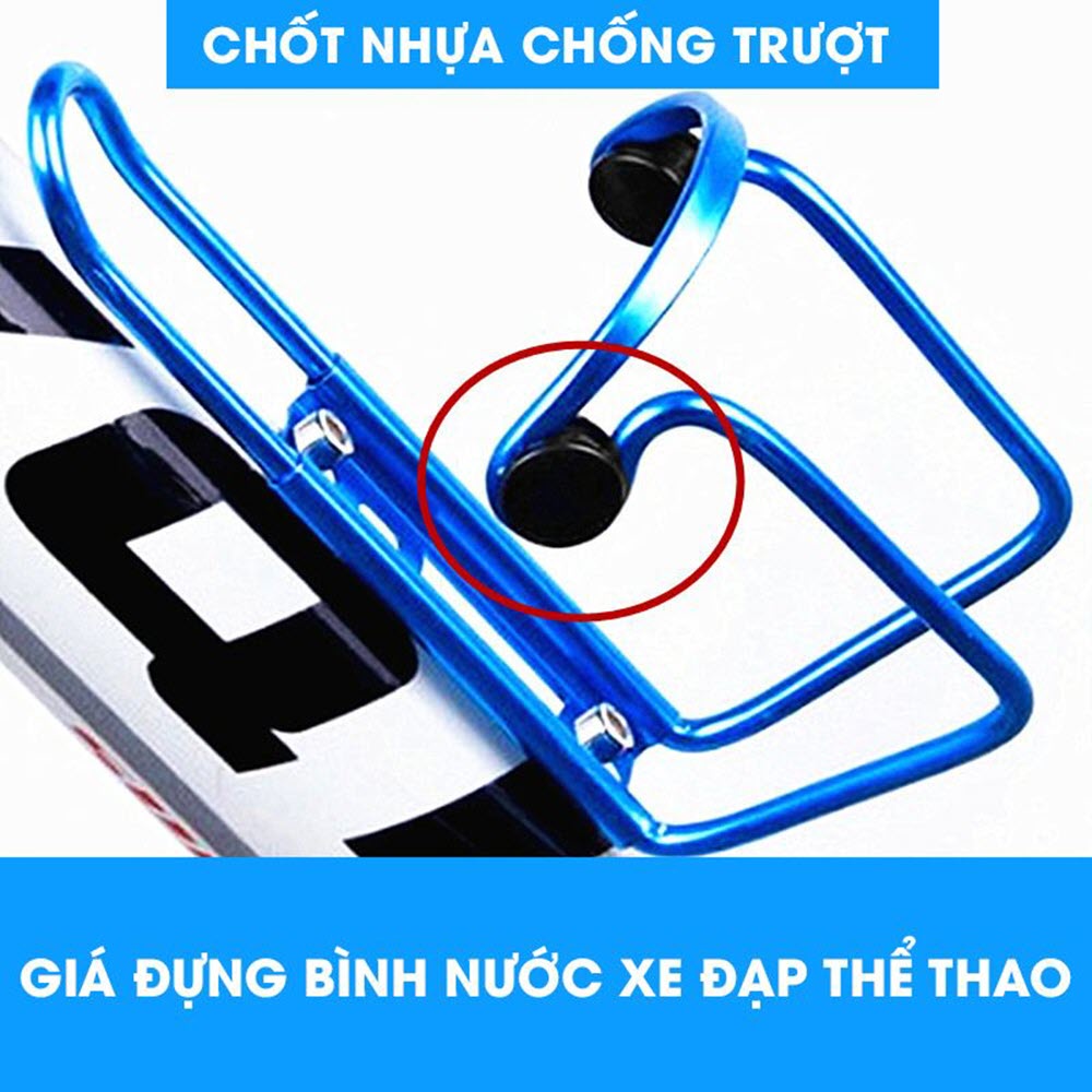 Giá đựng bình nước xe đạp thể thao hợp kim nhôm bikeboy b008 1 Sportslink