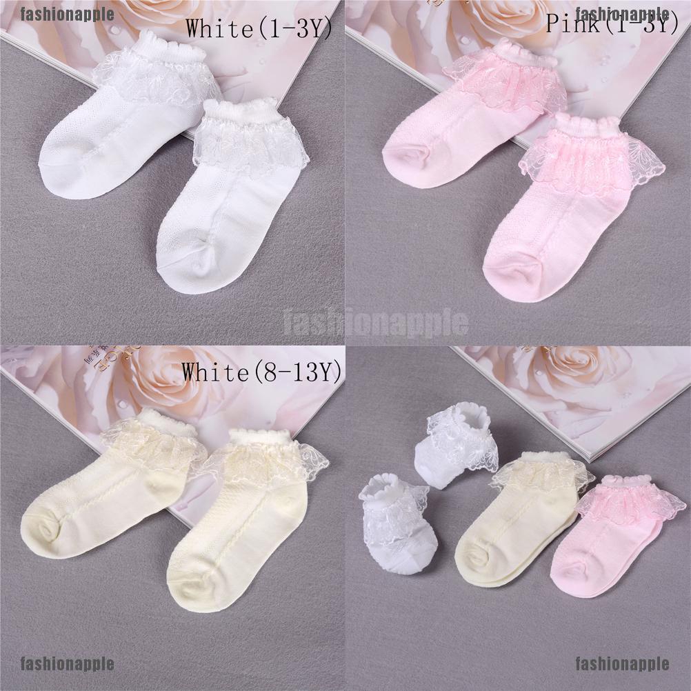 ❀❀ Vớ Cotton Ren Hoa NgắN Cho Bé GáI