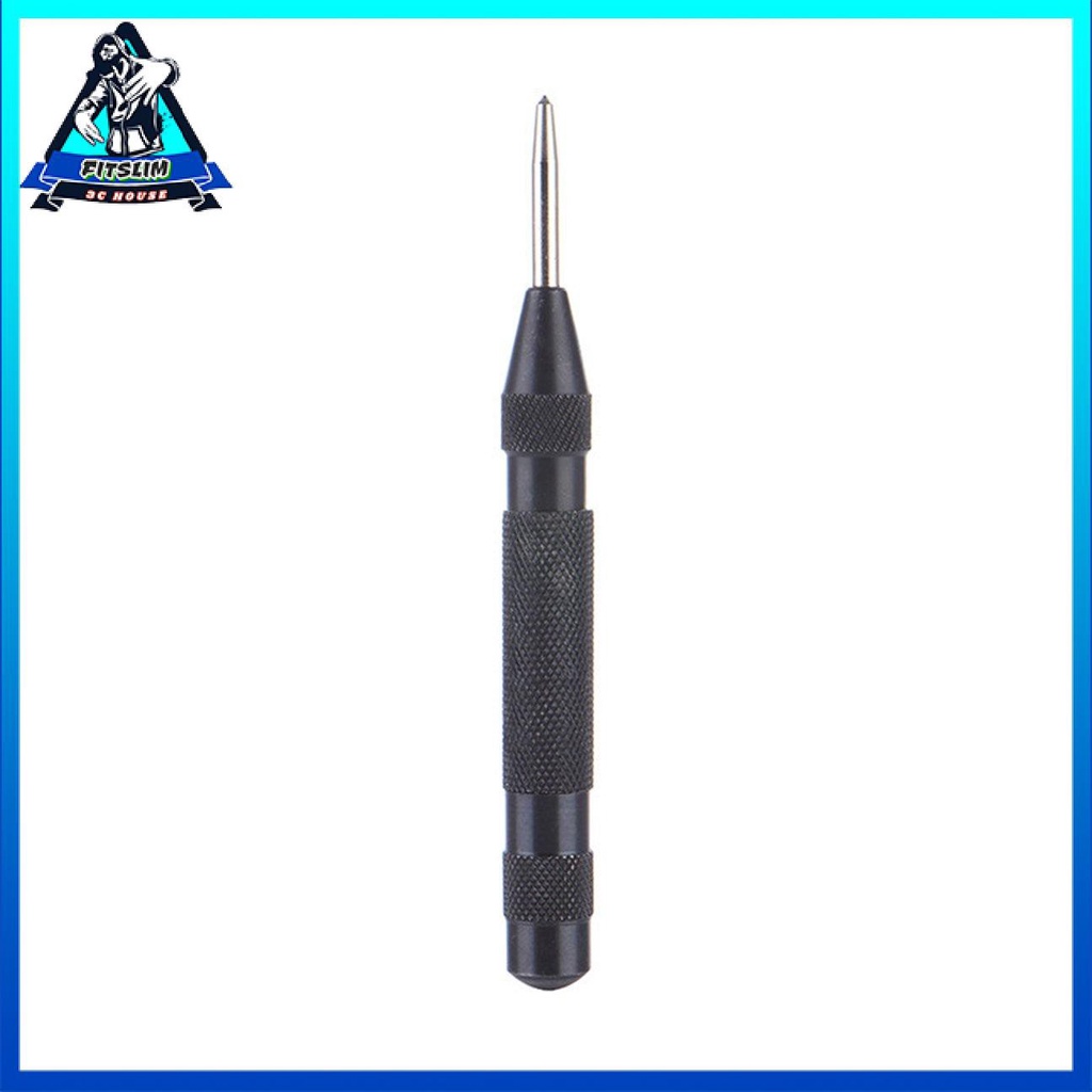 Đen HSS Trung tâm Tự động Chốt Đấm Lò xo Đánh dấu Tải