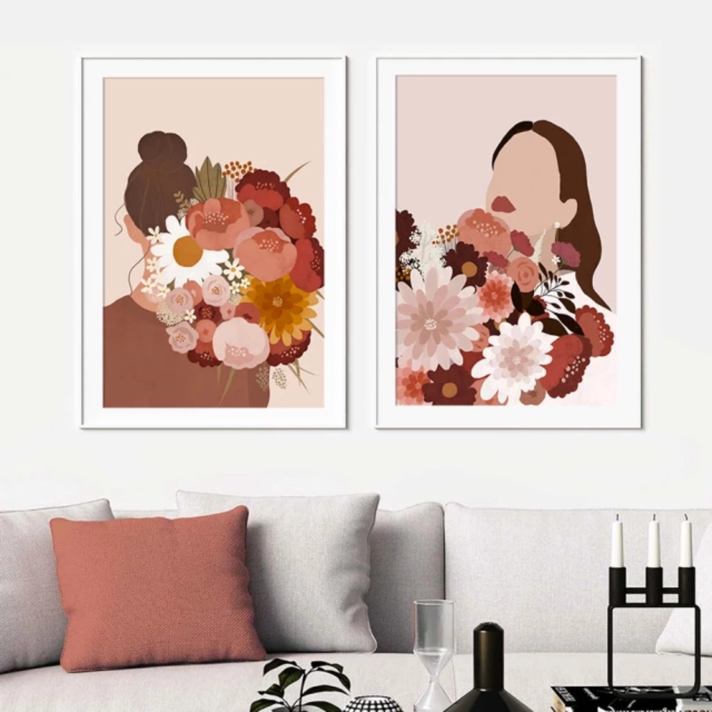 MẪU TRANH HIỆN ĐẠI PHÒNG NGỦ, tranh chất liệu canvas bóng đẹp, bảo hành gãy vỡ