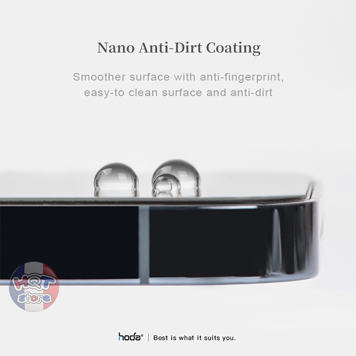 Kính cường lực full màn hình HODA SAPPHIRE cho IP 13 Pro / 13 đạt độ cứng GIA Mohs Hardness 9