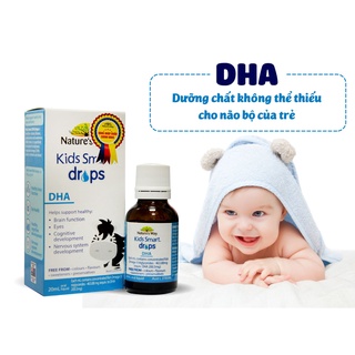 Dha dạng giọt nature’s way kid smart dha drops 20ml úc drop 5.0