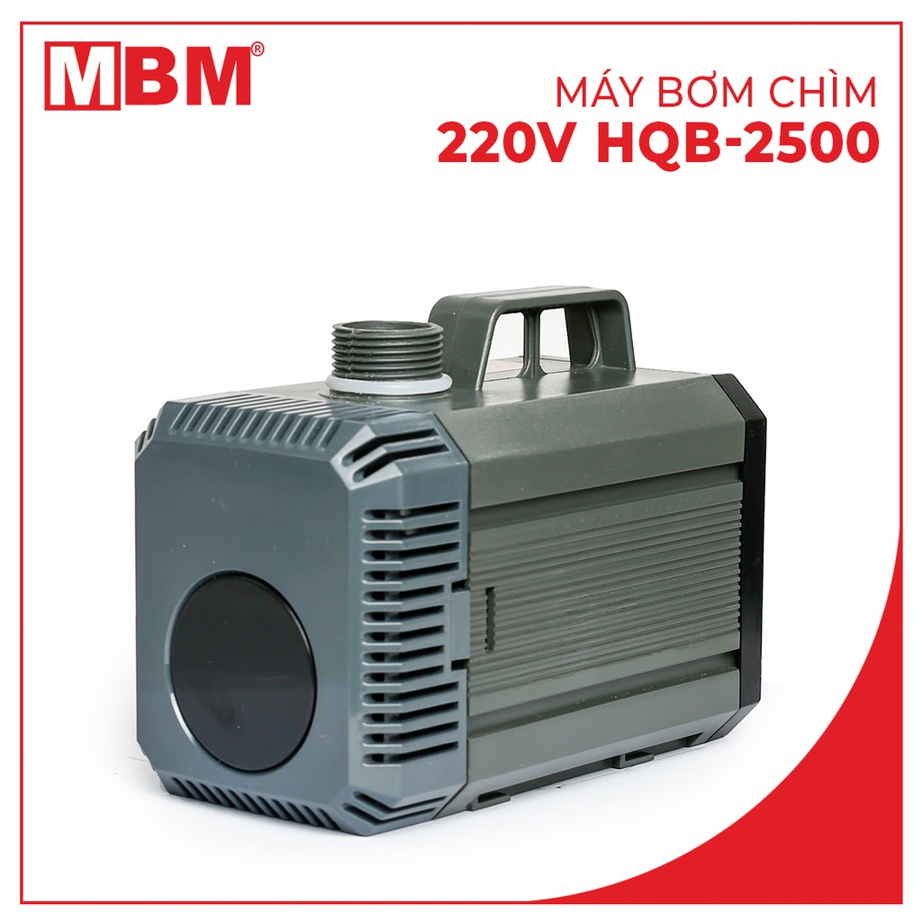 [XẢ HÀNG GIÁ SỐC][NHẬP MÃ GIẢM NGAY 5%]Máy bơm chìm hồ cá non bộ 220V 55W HQB-2500 SUNSUN - hỗ trợ kỹ thuật trọn đời