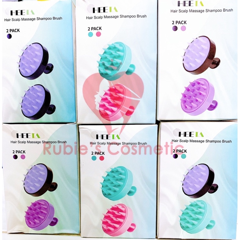 [BILL MỸ] Lược gội đầu, massage da đầu Heeta Shampoo Brush 2 in 1