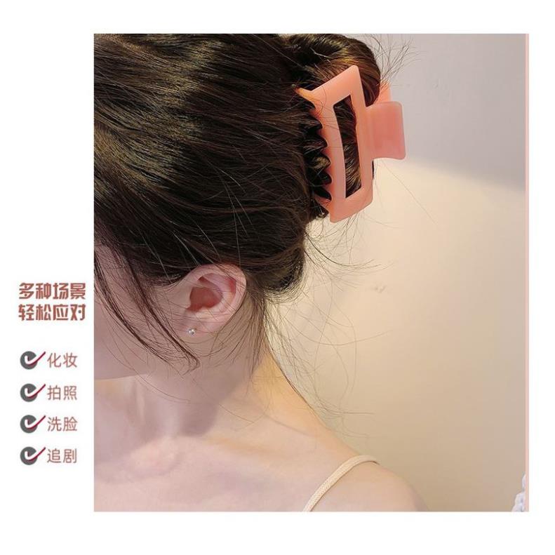 Kẹp Tóc Càng Cua Màu Trơn Thanh Lịch Cho Nữ C55