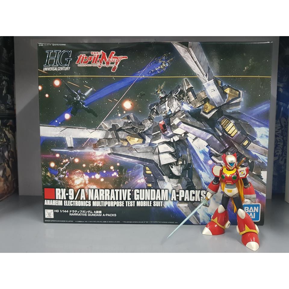 Mô hình lắp ráp HG 1/144 Narrative Gundam A-Packs RX9/A HGUC - BANDAI