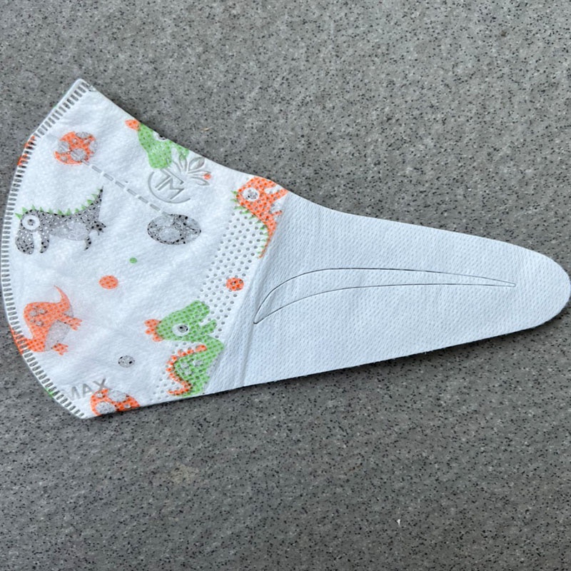Khẩu trang 3D cho bé công nghệ Nhật Bản họa tiết dễ thương hộp 50 cái Lakids