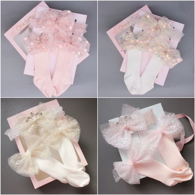 Set băng đô Chicbaby cho bé mẫu mới xịn sò